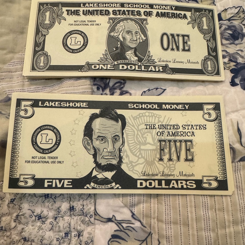 Lakeshore School Money Set